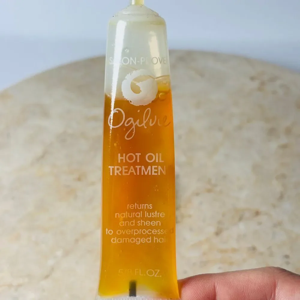 Ogilvie Hot Oil Treatment Intensive Conditioning For‎ Hair 2 Treatments Disc